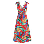 Hawaiian Beach Dress Summer Print Long Skirt Women's Dress nowadaysfashion