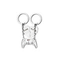 Heart engraved handle keychain Valentine's Day gift nowadaysfashion