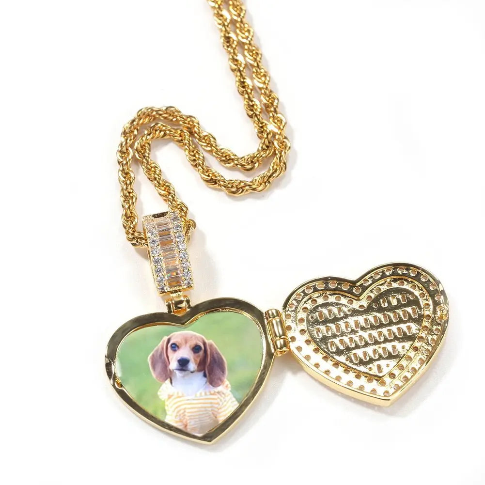 heart locket necklace - Blade & Thread