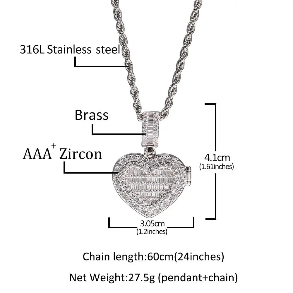 heart locket necklace nowadaysfashion