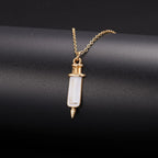 Heart Nurse Cap Doctor Necklaces Medical Equipment Stethoscope Syringe Pendant Hospital Style Jewelry nowadaysfashion