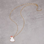 Heart Nurse Cap Doctor Necklaces Medical Equipment Stethoscope Syringe Pendant Hospital Style Jewelry nowadaysfashion