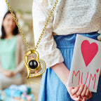 Heart Projection Necklace Personalized Photo MOM Pendant nowadaysfashion