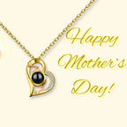Heart Projection Necklace Personalized Photo MOM Pendant nowadaysfashion