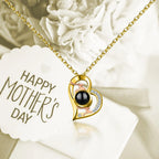 Heart Projection Necklace Personalized Photo MOM Pendant nowadaysfashion