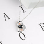 Heart Projection Necklace Personalized Photo MOM Pendant nowadaysfashion