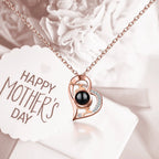 Heart Projection Necklace Personalized Photo MOM Pendant nowadaysfashion
