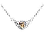Heart Shaped Pendant Copper Personalized Colorful Baby Children's Photo Necklaces nowadaysfashion