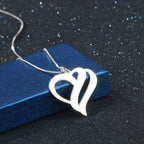 Heart Shaped Personalized Engraving 2 Names Name Necklace nowadaysfashion