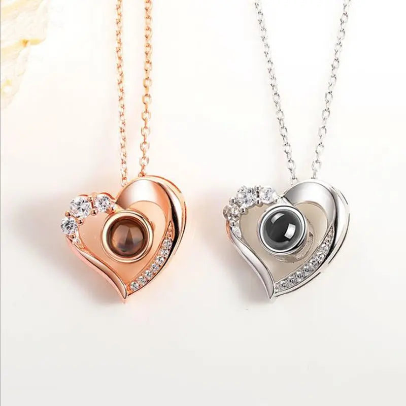 Heart Shaped Projection necklace - Blade & Thread