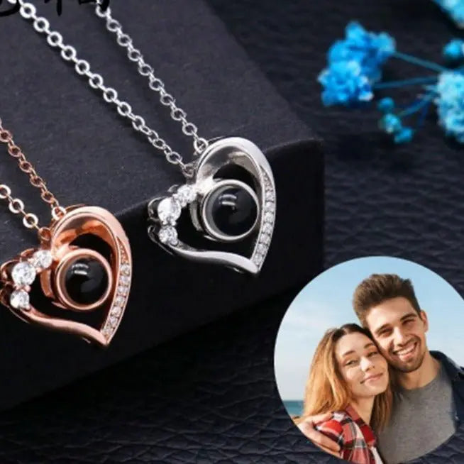 Heart Shaped Projection necklace - Blade & Thread