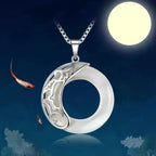 Heaven Officials Blessing Couple Necklaces Moonlight Pendant Necklace For Lovers Friendship Jewelry nowadaysfashion