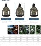Heavyweight Camo Hoodie for Men - Hidden Security Pocket | V-Neck Opening Blade & Thread