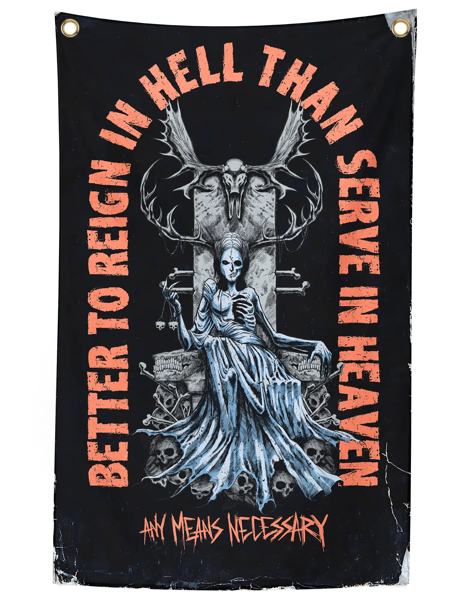Hel Banner Any Means Necessary Clothing