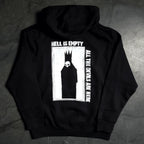 Hell is Empty Zip Up Hoodie Any Means Necessary Clothing