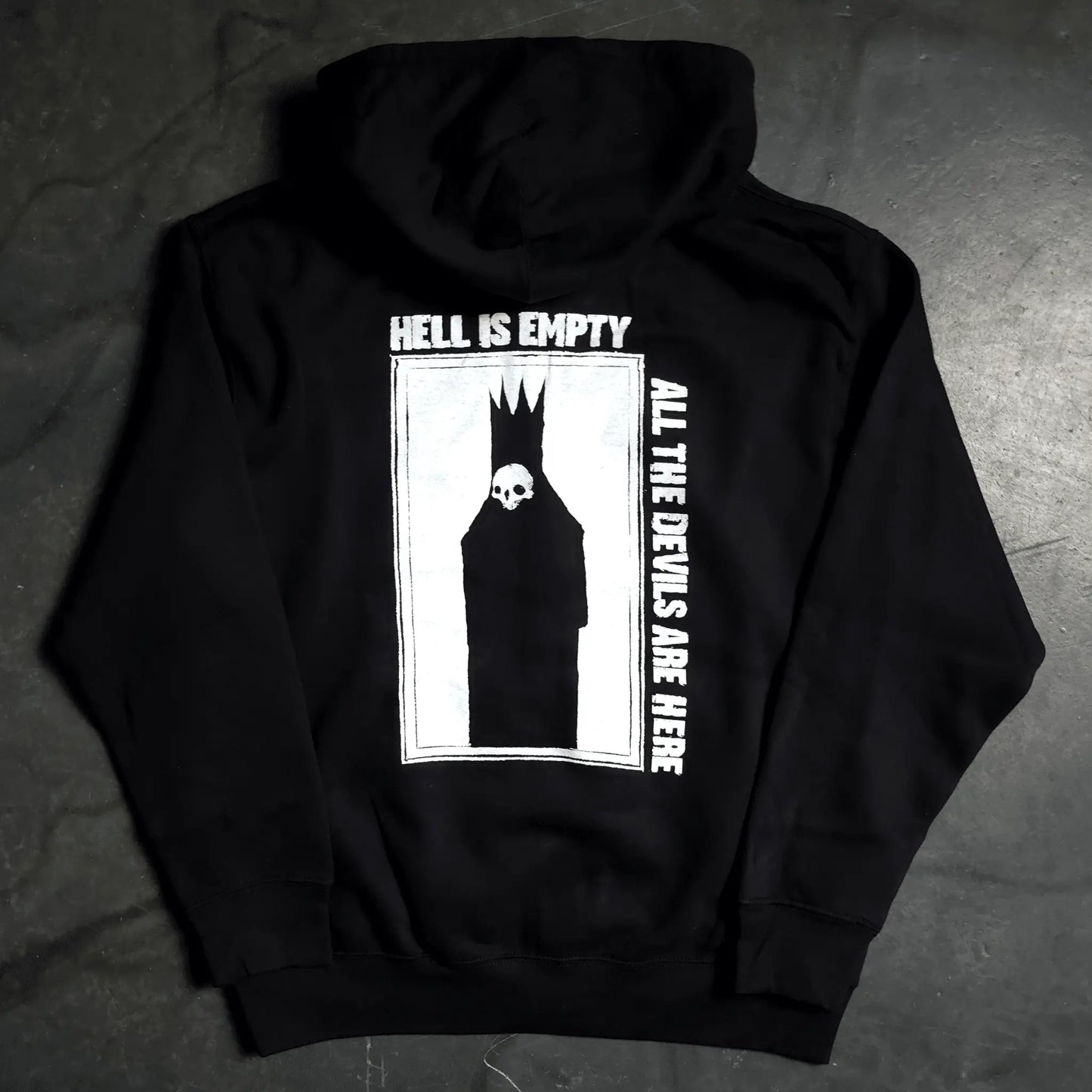 Hell is Empty Zip Up Hoodie - Blade & Thread