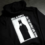 Hell is Empty Zip Up Hoodie Any Means Necessary Clothing