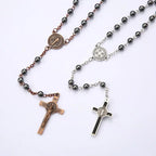 Hematite Cross Necklace nowadaysfashion