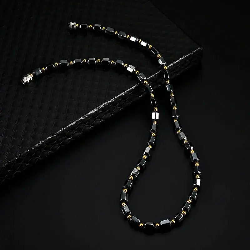 Hematite Necklac Jewelry - Blade & Thread