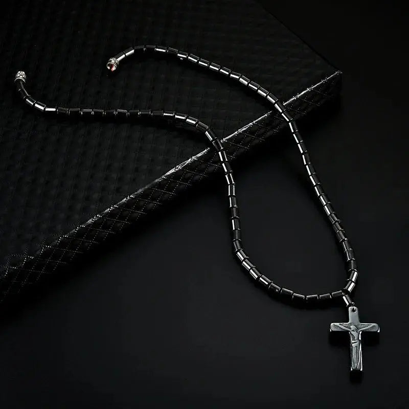 Hematite Necklac Jewelry - Blade & Thread