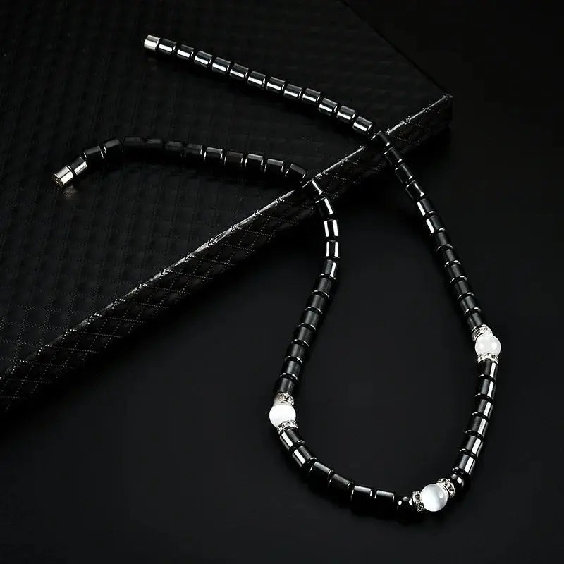 Hematite Necklac Jewelry - Blade & Thread
