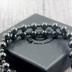 hematite necklace Round Beads Beaded Necklace nowadaysfashion