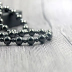 hematite necklace Round Beads Beaded Necklace nowadaysfashion
