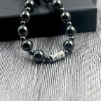 hematite necklace Round Beads Beaded Necklace nowadaysfashion