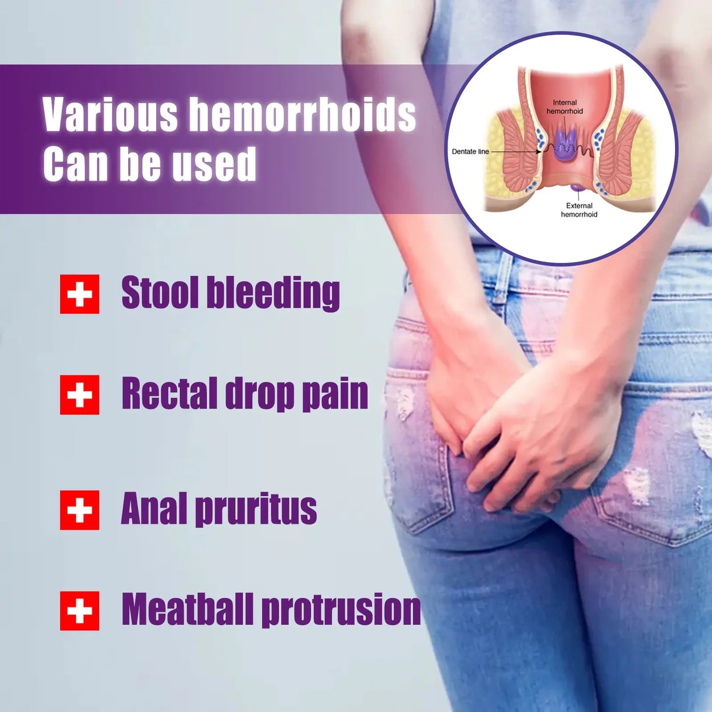 Herbal Hemorrhoid Relief Spray - Blade & Thread