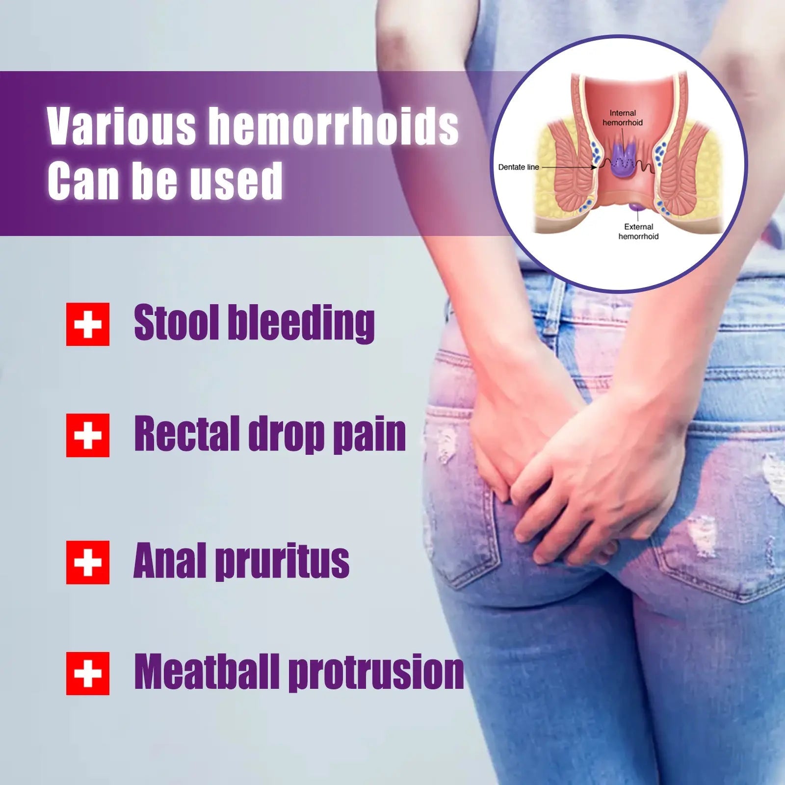 Herbal Hemorrhoid Relief Spray - Blade & Thread