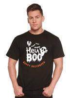 Hey Boo Men's Bamboo Viscose/Organic Cotton Short Sleeve Graphic T-Shirt Spun Bamboo