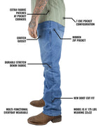 Hideout Denim Boot Cut - Vintage Wash Off The Grid Surplus