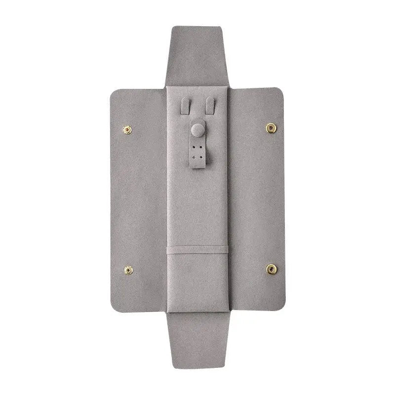 High-end microfiber leather necklace clutch bag nowadaysfashion