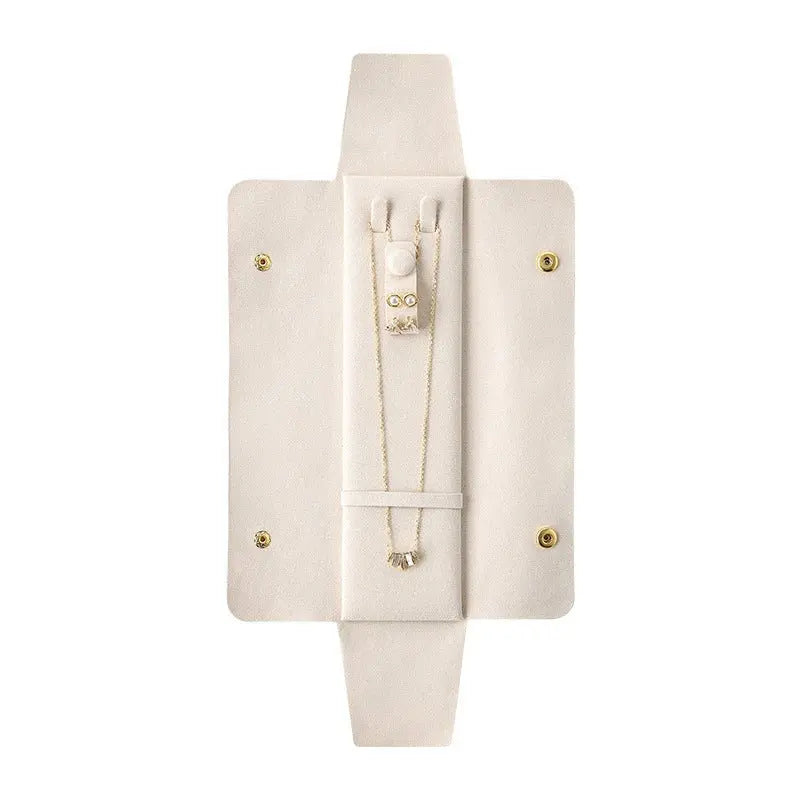 High-end microfiber leather necklace clutch bag nowadaysfashion