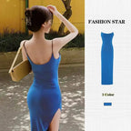 High Split Senior Medium Long Package Hip Slim Skirt nowadaysfashion