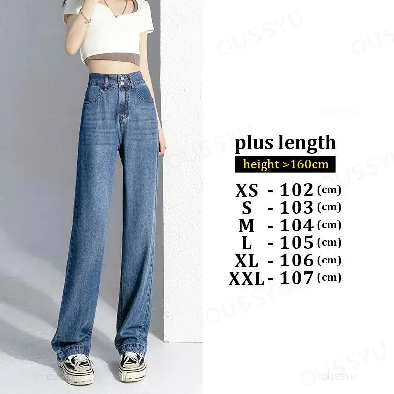 High Street Mopping Trousers Loose Straight Pants nowadaysfashion
