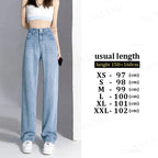 High Street Mopping Trousers Loose Straight Pants nowadaysfashion