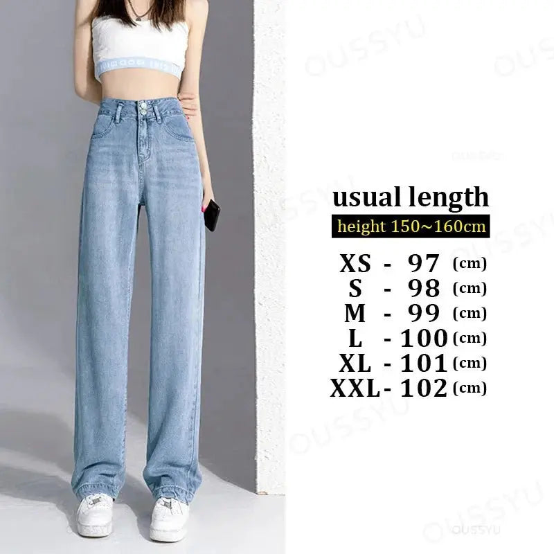 High Street Mopping Trousers Loose Straight Pants nowadaysfashion