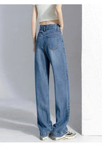 High Street Mopping Trousers Loose Straight Pants nowadaysfashion