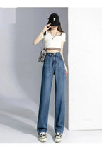 High Street Mopping Trousers Loose Straight Pants nowadaysfashion