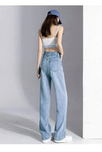 High Street Mopping Trousers Loose Straight Pants nowadaysfashion