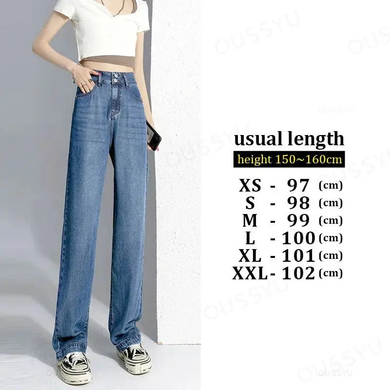 High Street Mopping Trousers Loose Straight Pants nowadaysfashion