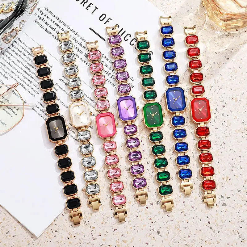 High-value rock candy full diamond watch with great elegance nowadaysfashion