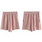 High Waist Pants With Pocket Yoga Shorts Women Sports Short Bottoms nowadaysfashion