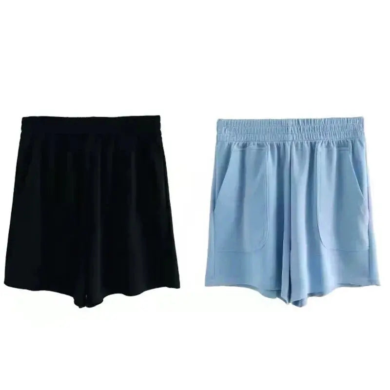 High Waist Pants With Pocket Yoga Shorts Women Sports Short Bottoms nowadaysfashion