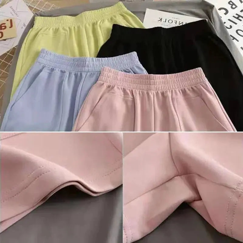 High Waist Pants With Pocket Yoga Shorts Women Sports Short Bottoms - Blade & Thread