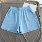 High Waist Pants With Pocket Yoga Shorts Women Sports Short Bottoms nowadaysfashion