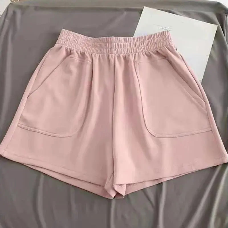 High Waist Pants With Pocket Yoga Shorts Women Sports Short Bottoms - Blade & Thread