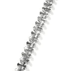 Hip-hop 11.5MM zircon-encrusted cross bracelet nowadaysfashion