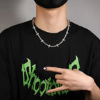 Hip-hop Black Panther zircon tennis chain nowadaysfashion